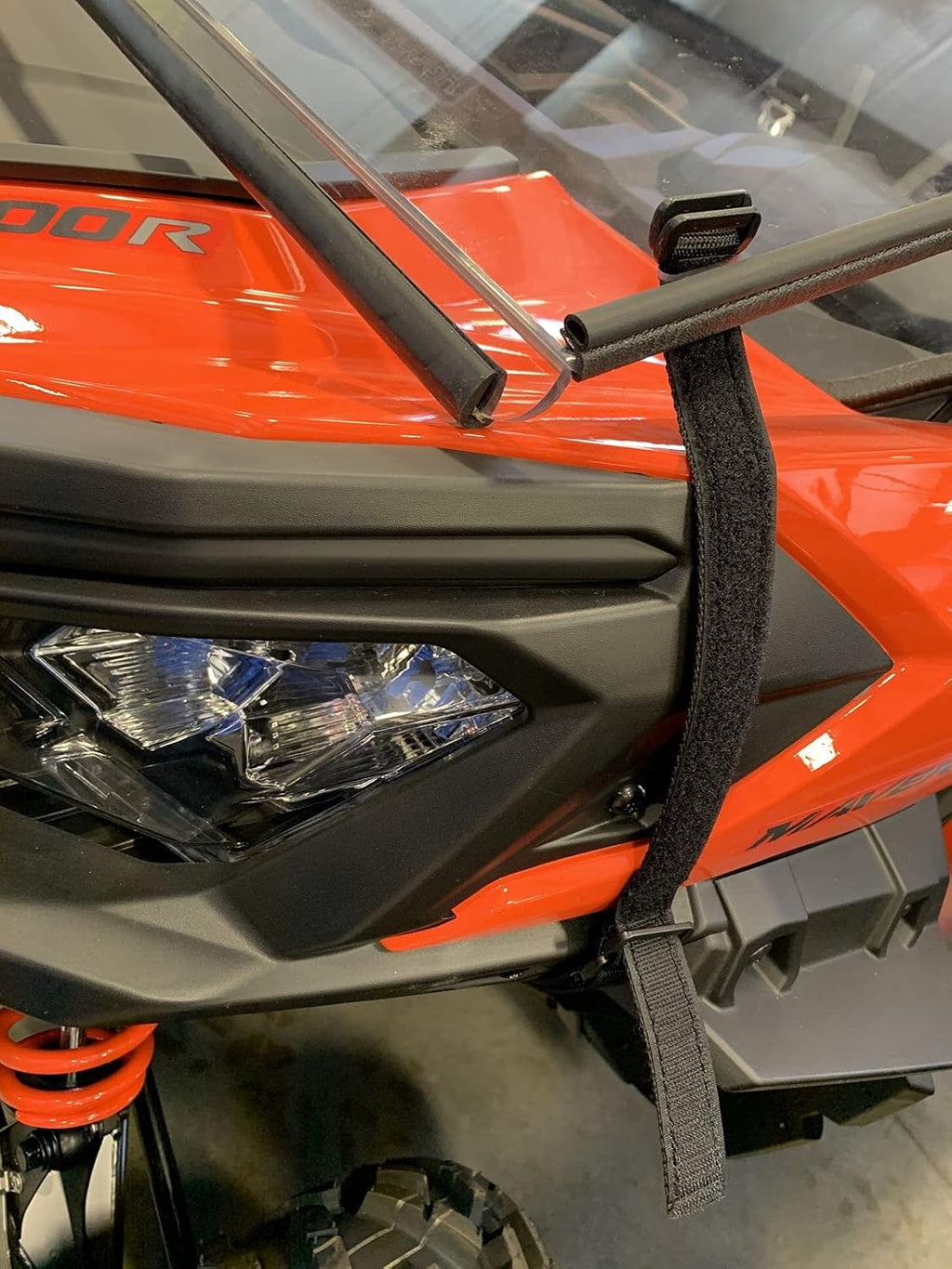 Full Folding Scratch Resistant Polycarbonate Windshield O567