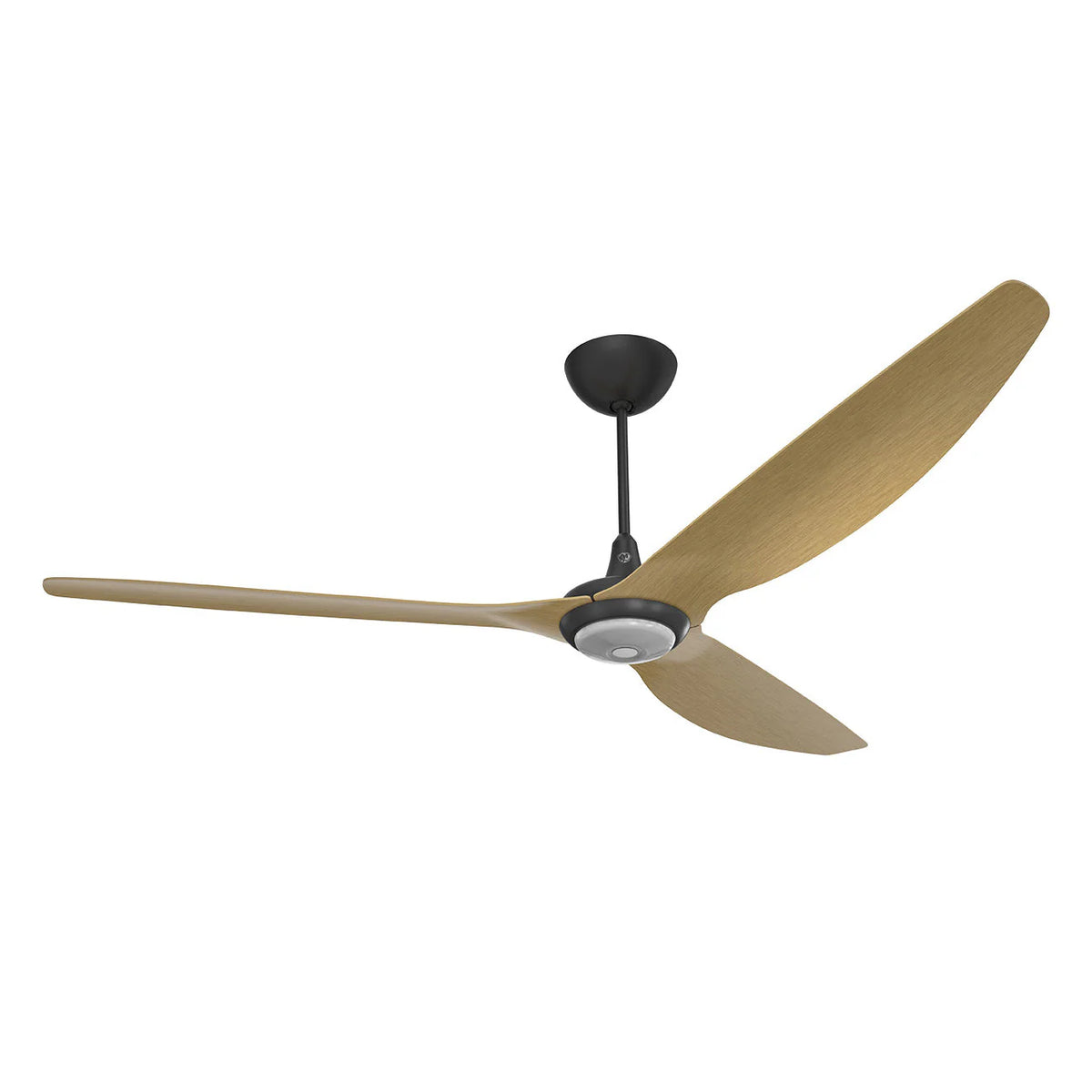84 Ceiling Fan with Caramel Aluminum Blades and Black Finish U990060