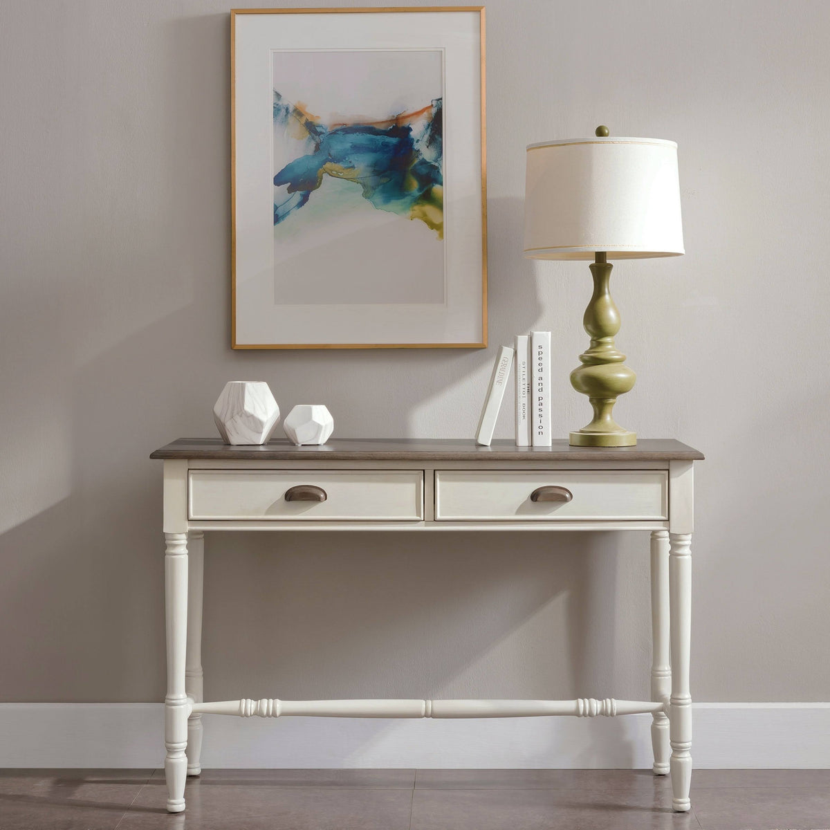 Two Drawer Sofa Table X7274