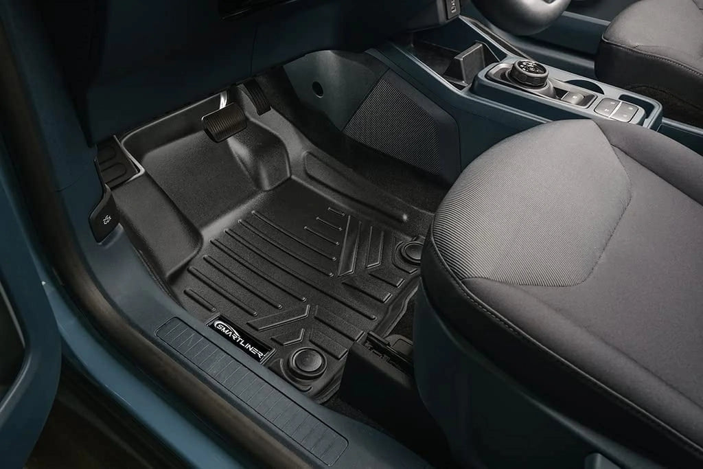 Custom Fit 2 Row Floor Mat Liner Set Black W51819