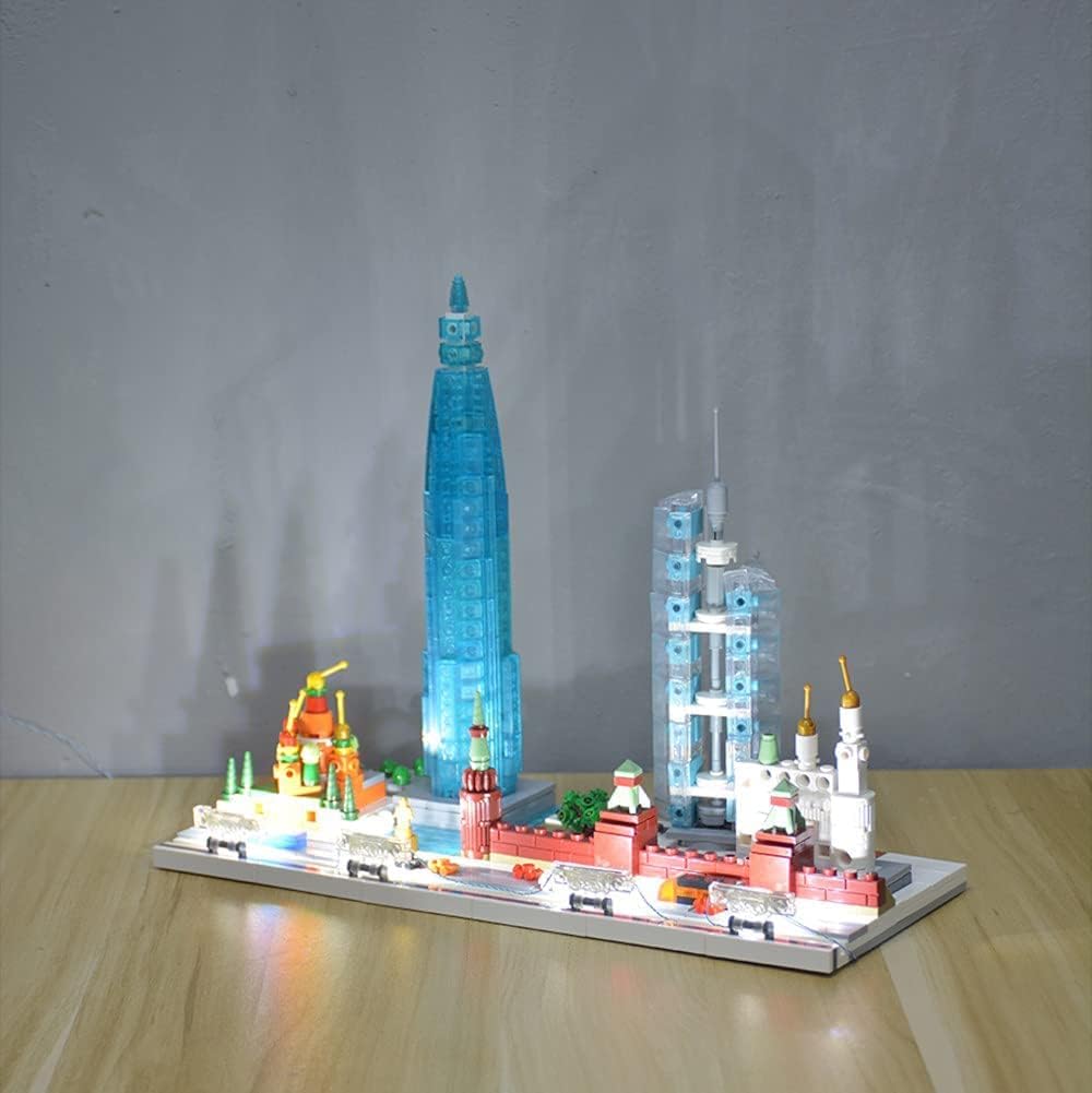 Building Blocks Set and Skyline City Architecture Building Bricks Set Z958049