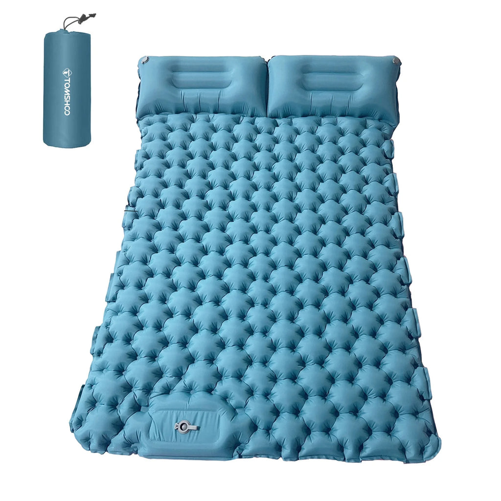 Inflatable Waterproof 2 Person Air Mattress with 2 Pillows W5939
