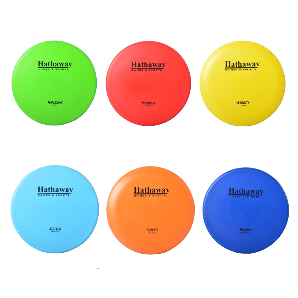 Disc Golf Starter Set with 6 Discs and Case V33560
