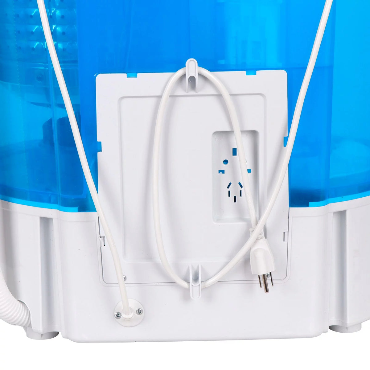 Portable Mini Twin Tub Washing Machine 9.9lbs Capacity X882118
