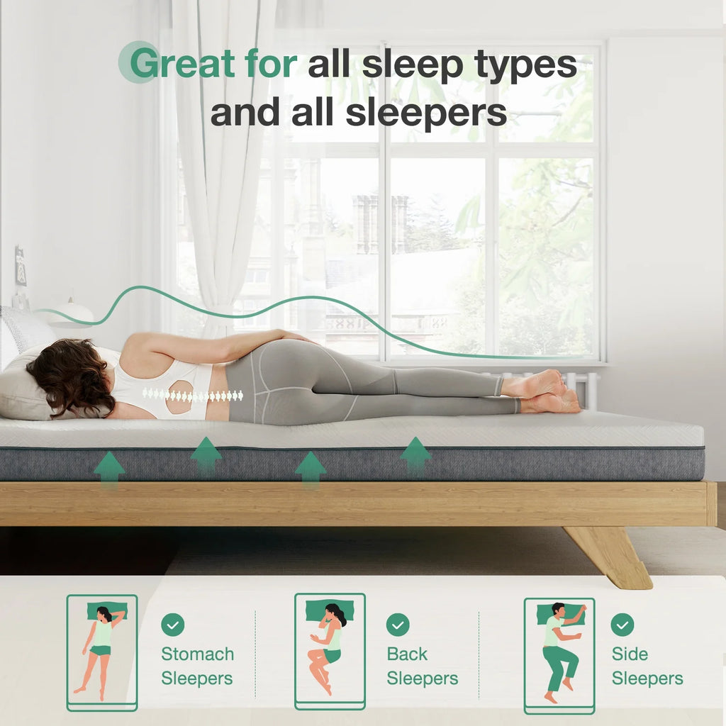 6'' Memory Foam Mattress Queen D368