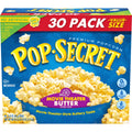Microwave Popcorn, Movie Theater Butter Flavor, 3 oz Sharing Bags, 30 Ct D25438