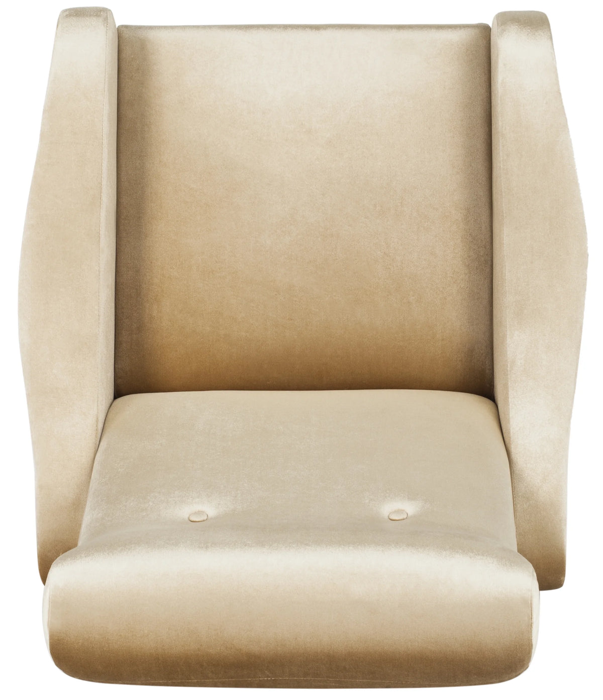 Camel Velvet Accent Chair T970303