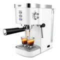 20 Bar Espresso Machine with Milk Frother Wand, 40.58 oz, White Z751611