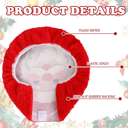 Red Santa Plush Toilet Seat Cover L608