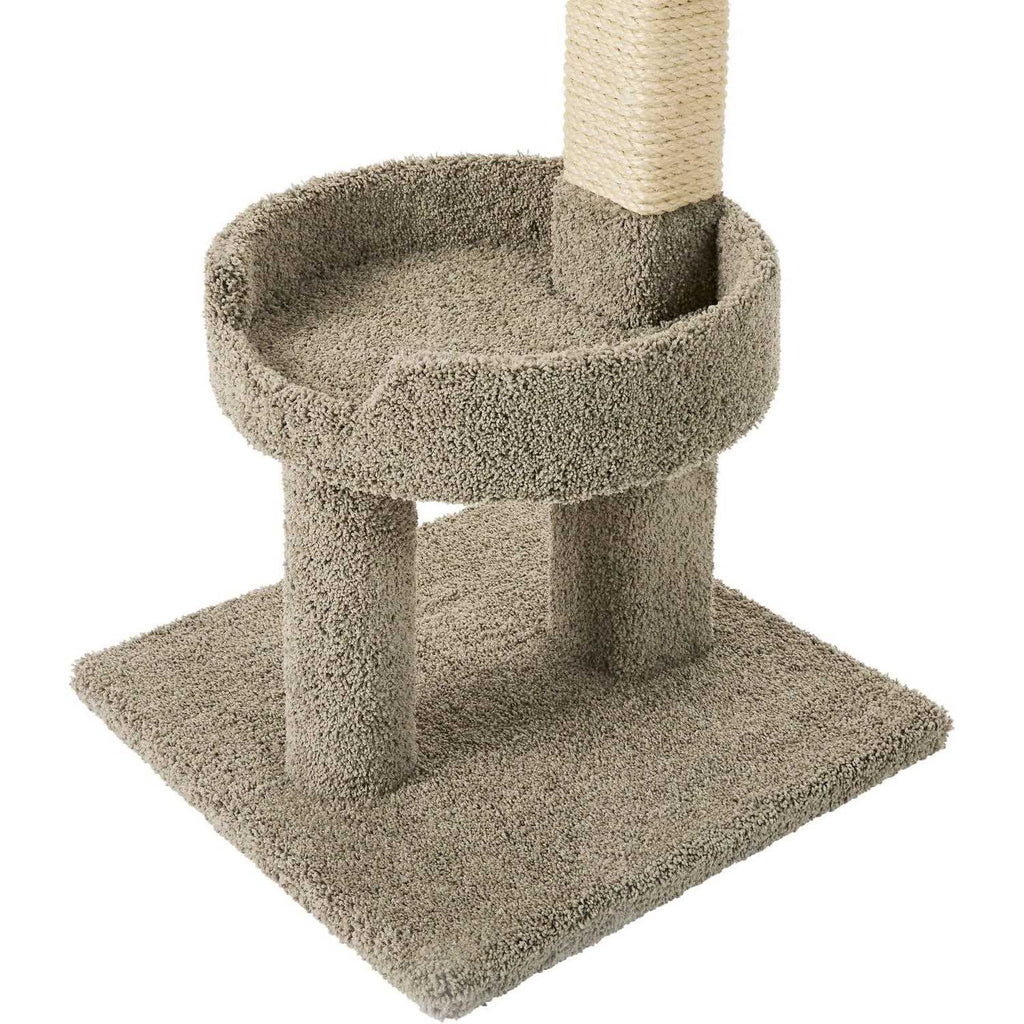 32-in Real Carpet Wooden Cat Tree M447