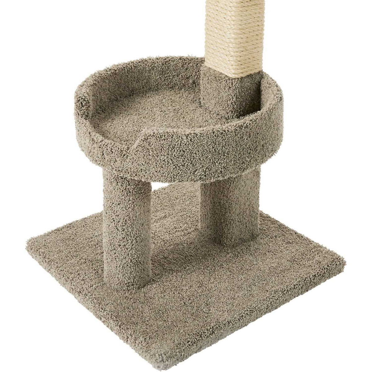 32-in Real Carpet Wooden Cat Tree M447