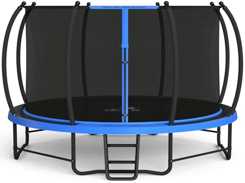 8FT Recreational Trampoline with Enclosure I6687