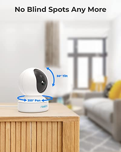 3MP HD Indoor WiFi Pan Tilt Security Camera 2 Pack U687