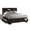Espresso Eastern King Bed with Storage X27913