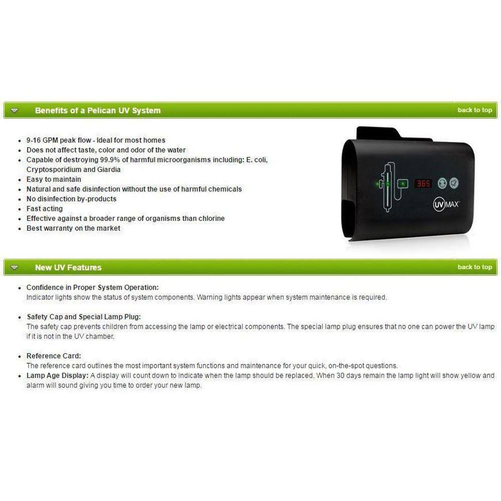 14 GPM UV Whole House Water Treatment System S31634