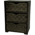 Natural Fiber 3 Drawer Chest of Drawers N1191