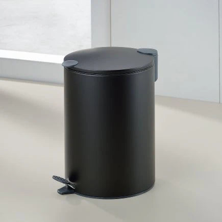 Black 12 L Dust Bin Mats L399