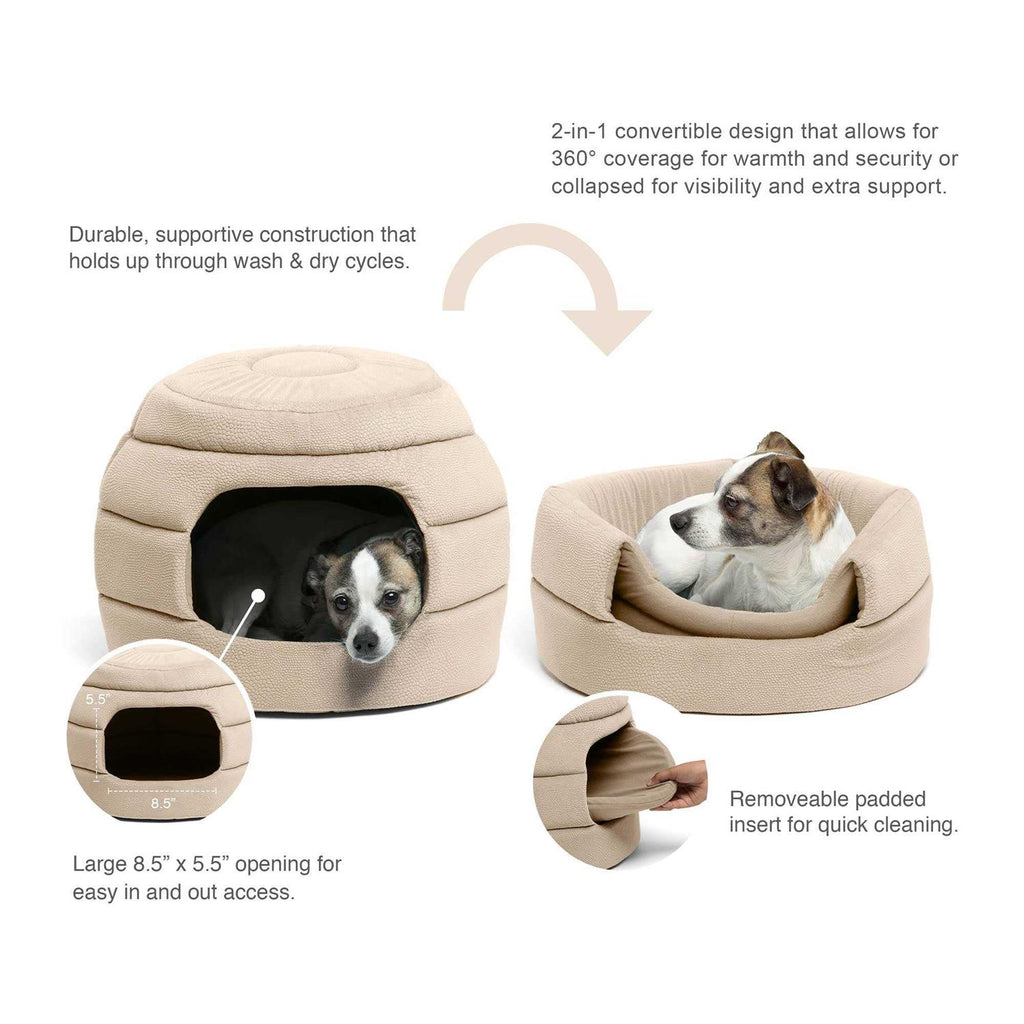 2-in-1 Honeycomb Hut-Cuddler T61091