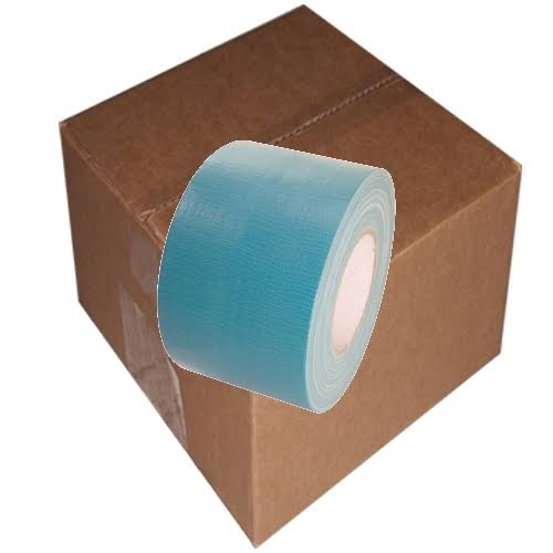 Teal Blue Duct Tape 4x22 x 60 Yard Roll (12 Roll/Case) A422234