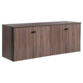 72x22W x 29.5x22H Low Wall Cabinet with Wood Doors O976785