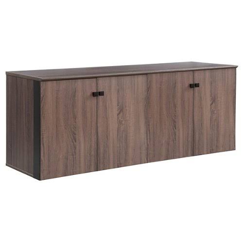 72x22W x 29.5x22H Low Wall Cabinet with Wood Doors O976785