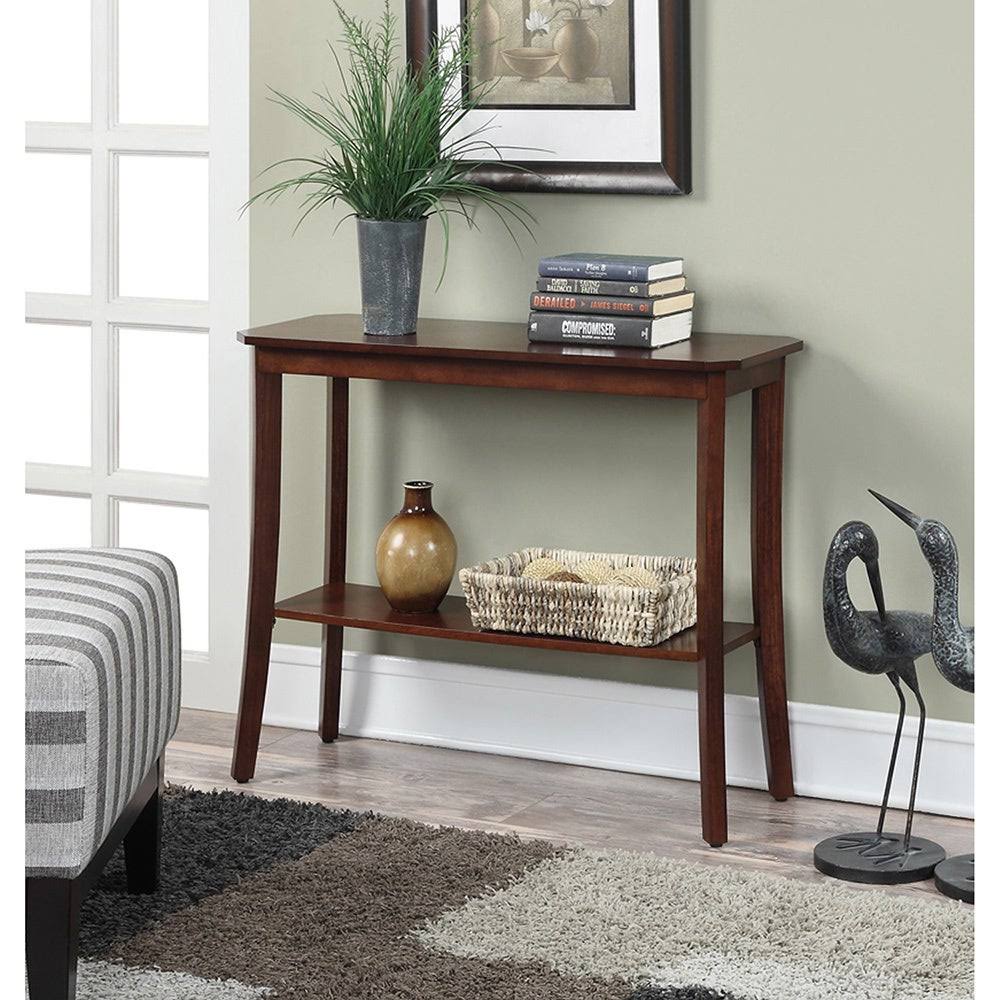 White Louisa Console Table W753070