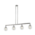 Brushed Satin Nickel 4 Light Island Light T3509