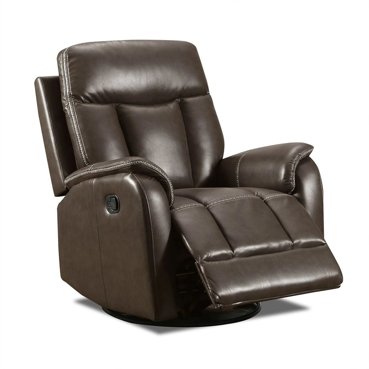 Chocolate Swivel Glider Recliner O790
