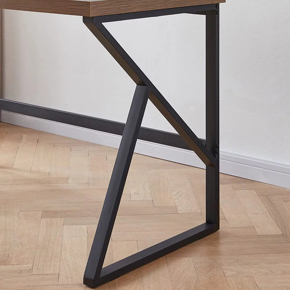 47 inch Metal and Wood Computer Desk R314394