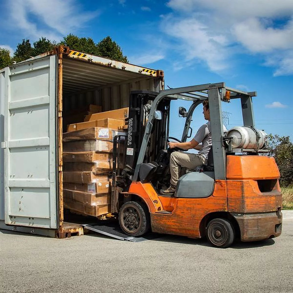 45in HD Grit-Coat Shipping Container Ramps 8,000 lb. Capacity M257843