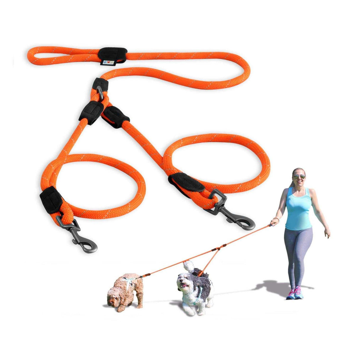 Reflective Rope Dog Leash E87135