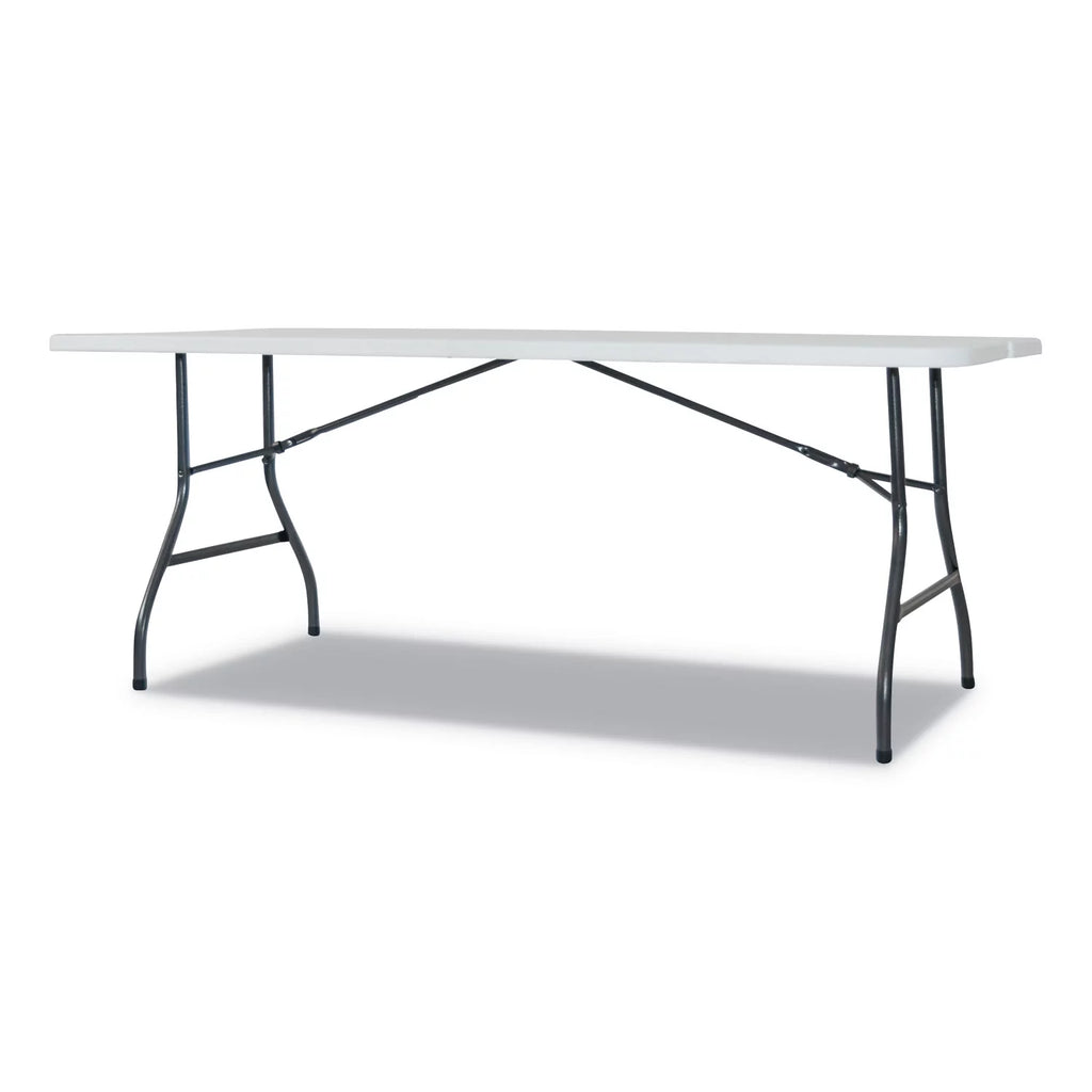White Resin Folding Table V481