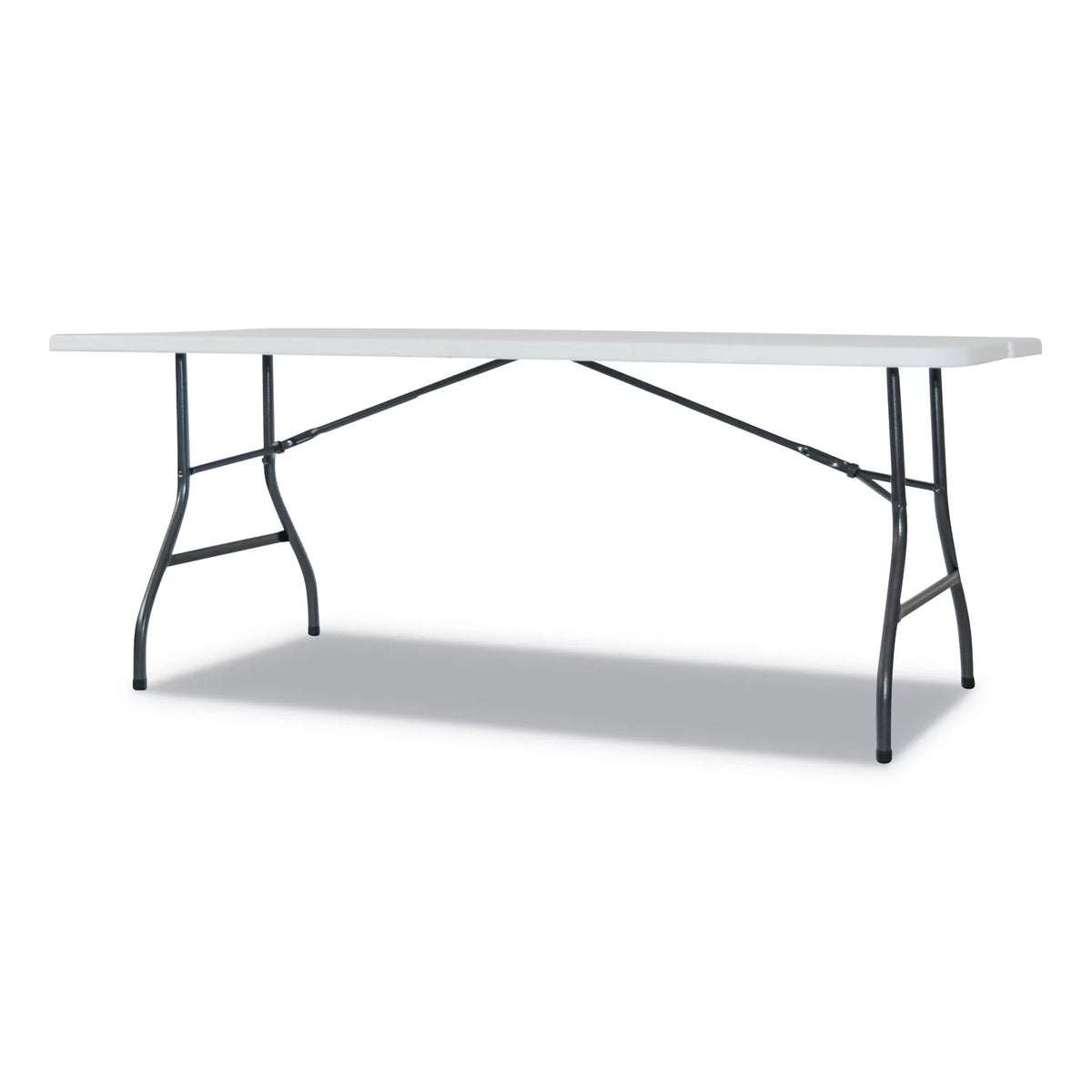 White Resin Folding Table V481
