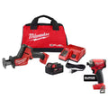 18V Lithium-Ion Brushless Cordless Reciprocating Saw Kit with Impact Driver K74399