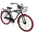 26 Inch Matte Black Cruiser Bike F810962