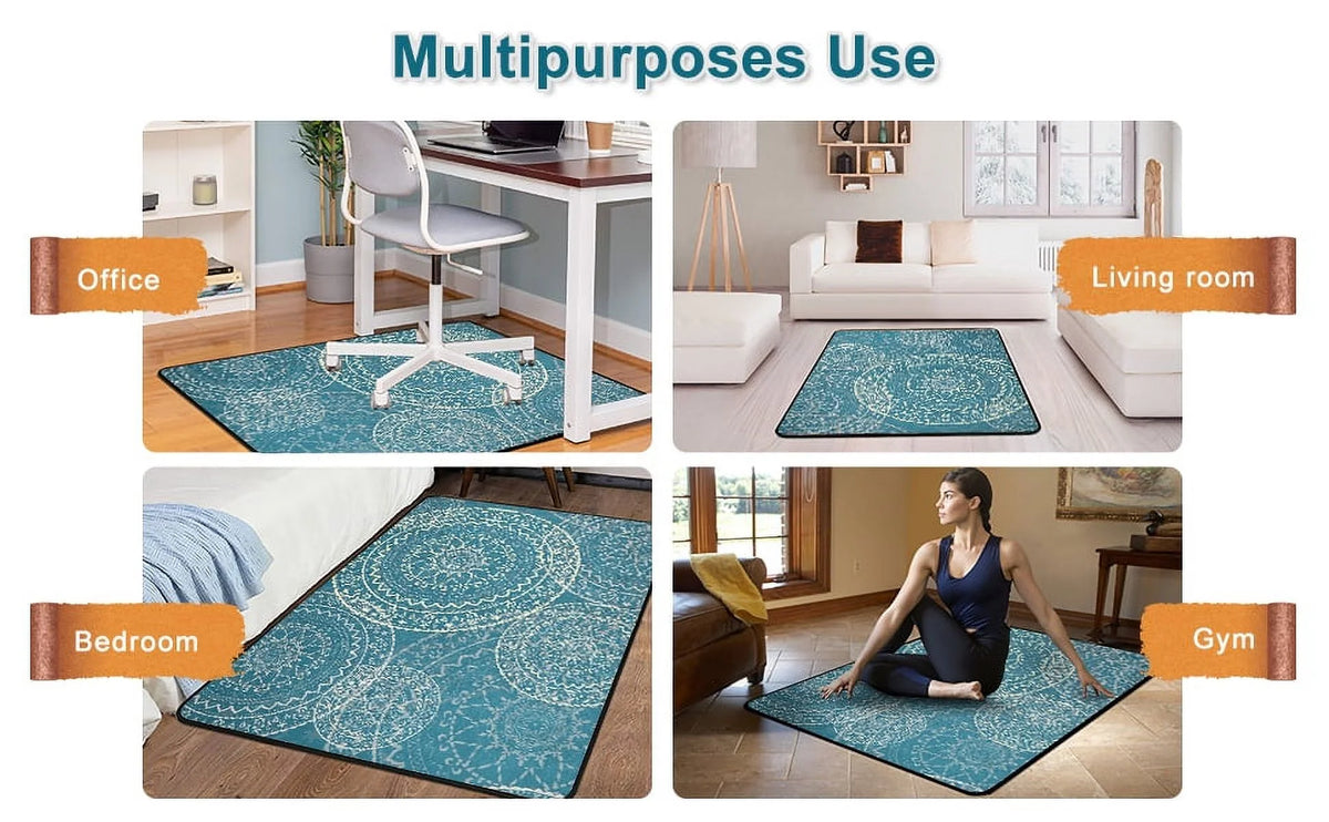 Chair Mat for Carpet, 48"x36" Heavy Duty E5310