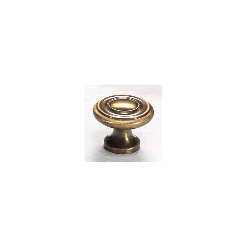 Antique Brass Mushroom Cabinet Knobs, 10 Pack J6276