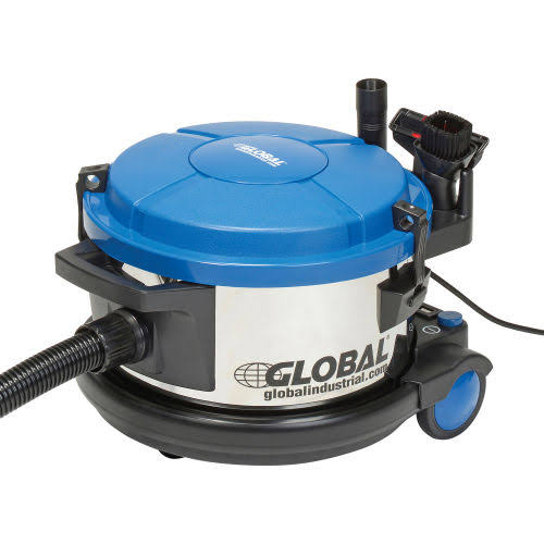 HEPA Canister Vacuum - Stainless Steel - 4 Gallon Q685832