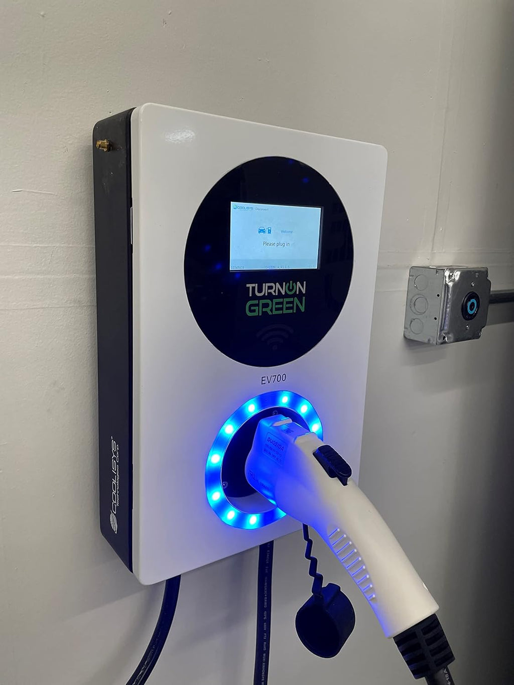 Level 2 Smart Electric Vehicle Charger with 18ft Cable M33357