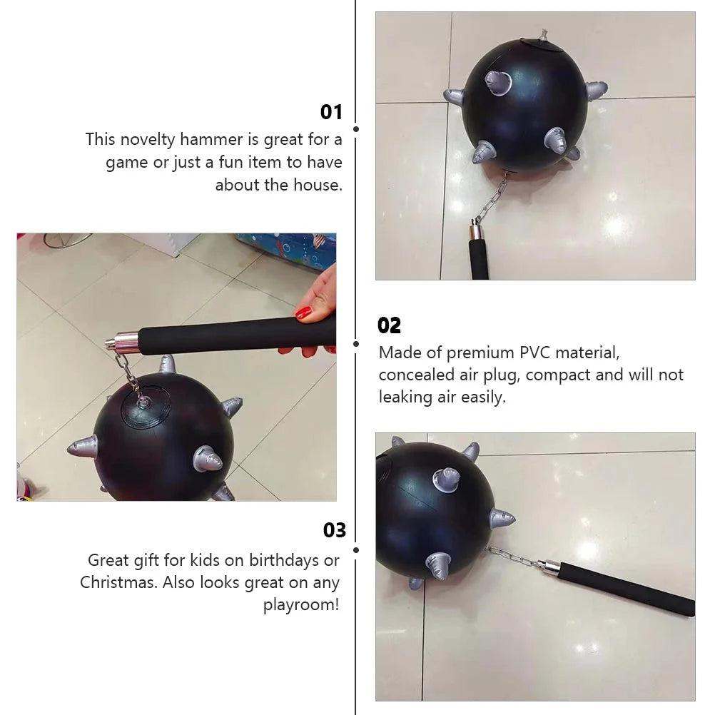 3Pcs PVC Inflatable Hammers for Kids I2870