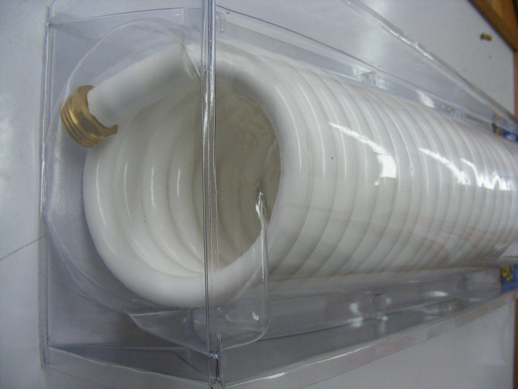 Coiled Washdown Hose with Quick Conn Nozzle 1/2"x25' P893653