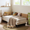 Twin Bed Frame with Upholstered Headboard Z995124