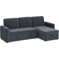 Light Gray Reversible Sleeper Sofa Z9445