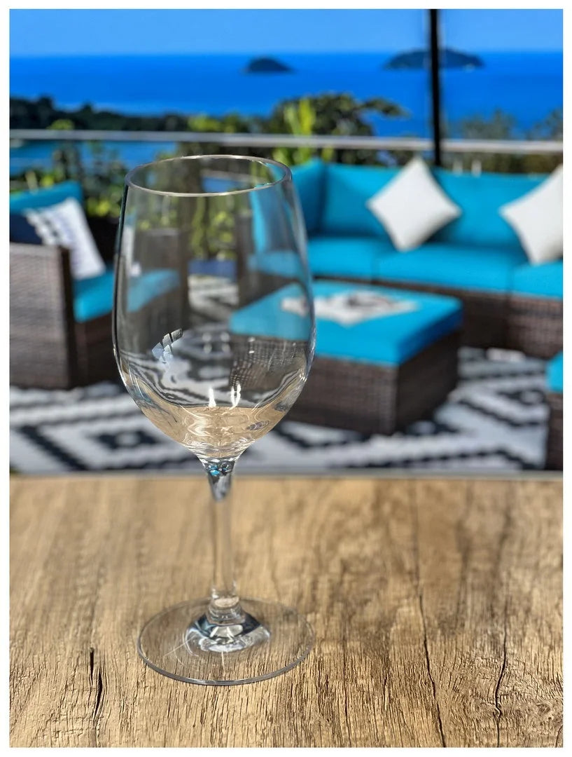 Clear 12 oz Tritan Wine Glass Set of 4 V7331