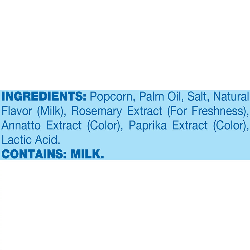 Microwave Popcorn, Movie Theater Butter Flavor, 3 oz Sharing Bags, 30 Ct D25438