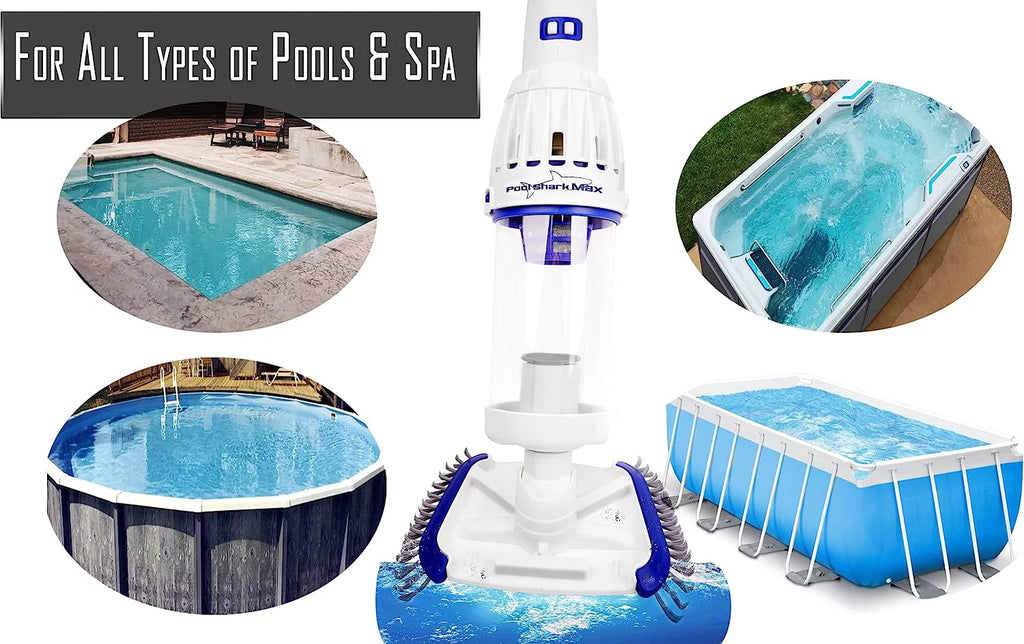 Cordless Rechargeable Pool Vacuum with Roller and Brushes P48843