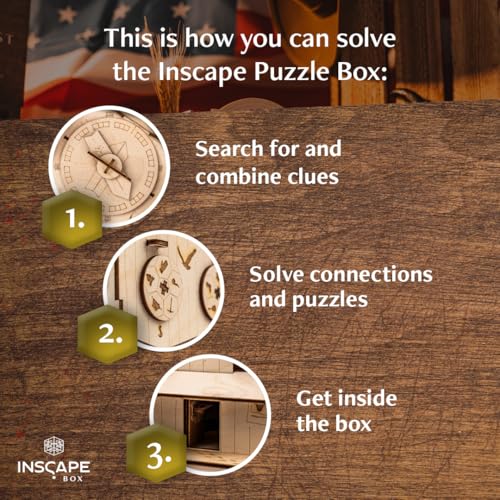 Wooden Puzzle Box with Hidden Compartments X86784
