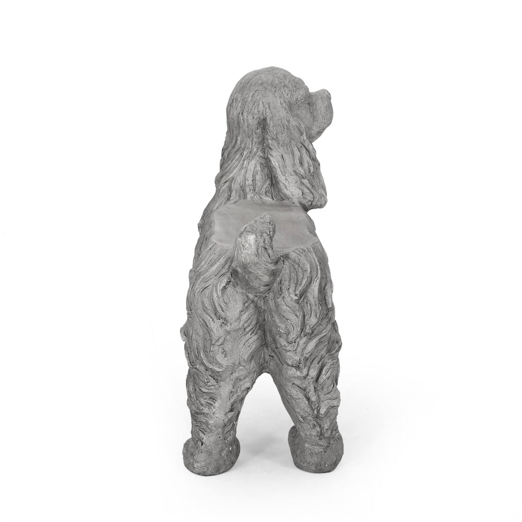 Gray Dog Bench B401121