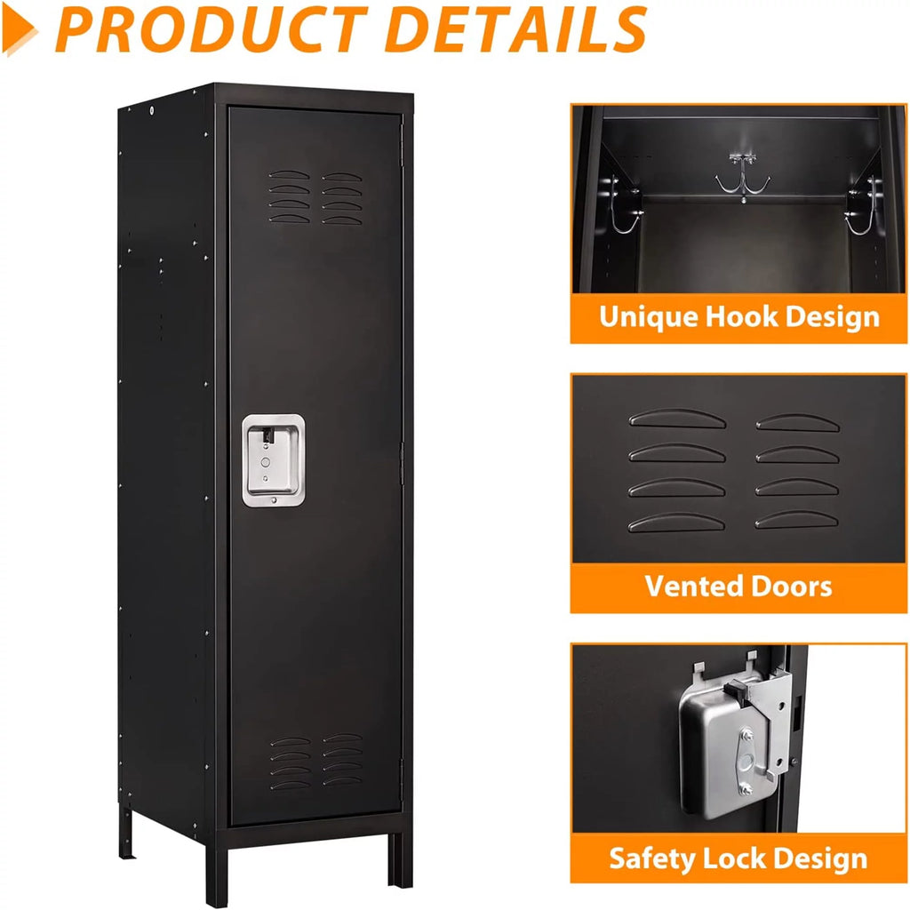 Metal Storage Cabinet with 6 Doors E86237