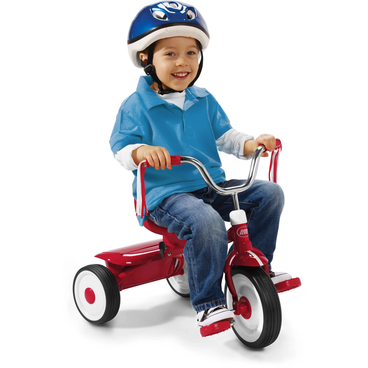 Red Folding Toddler Tricycle Y610373
